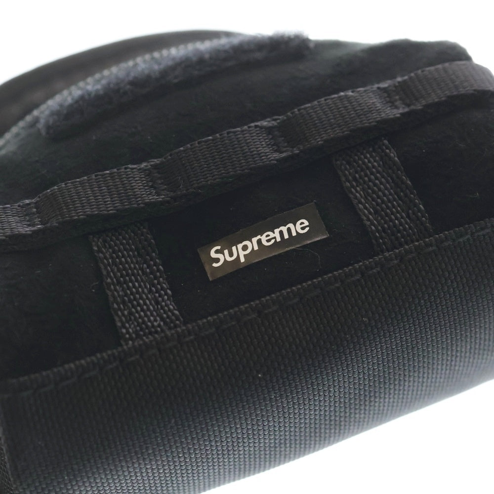 SUPREME(シュプリーム) 23AW ×THE NORTH FACE Suede Base Camp Duffle Keychain ザ ノースフェイス スウェード ベースキャンプ ダッフル キーチェーン ブラック