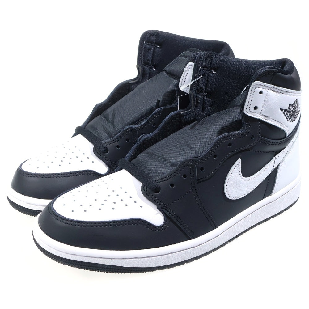 NIKE(ナイキ) AIR JORDAN 1 RETRO HIGH OG エアジョーダン1 レトロ ハイカットスニーカー シューズ ブラック/ホワイト US9/27cm DZ5485-010