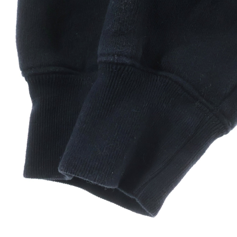 BALENCIAGA(バレンシアガ) 21SS Defile Oversize Hoodie ロゴプリント オーバーサイズドフーディ プルオーバースウェットパーカー ブラック 641679 TJVE5