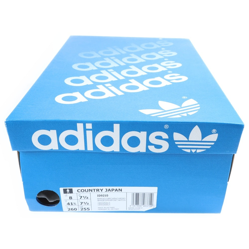 adidas(アディダス) COUNTRY JAPAN カントリー ジャパン ローカットスニーカー US8/26cm ブラウン ID9210