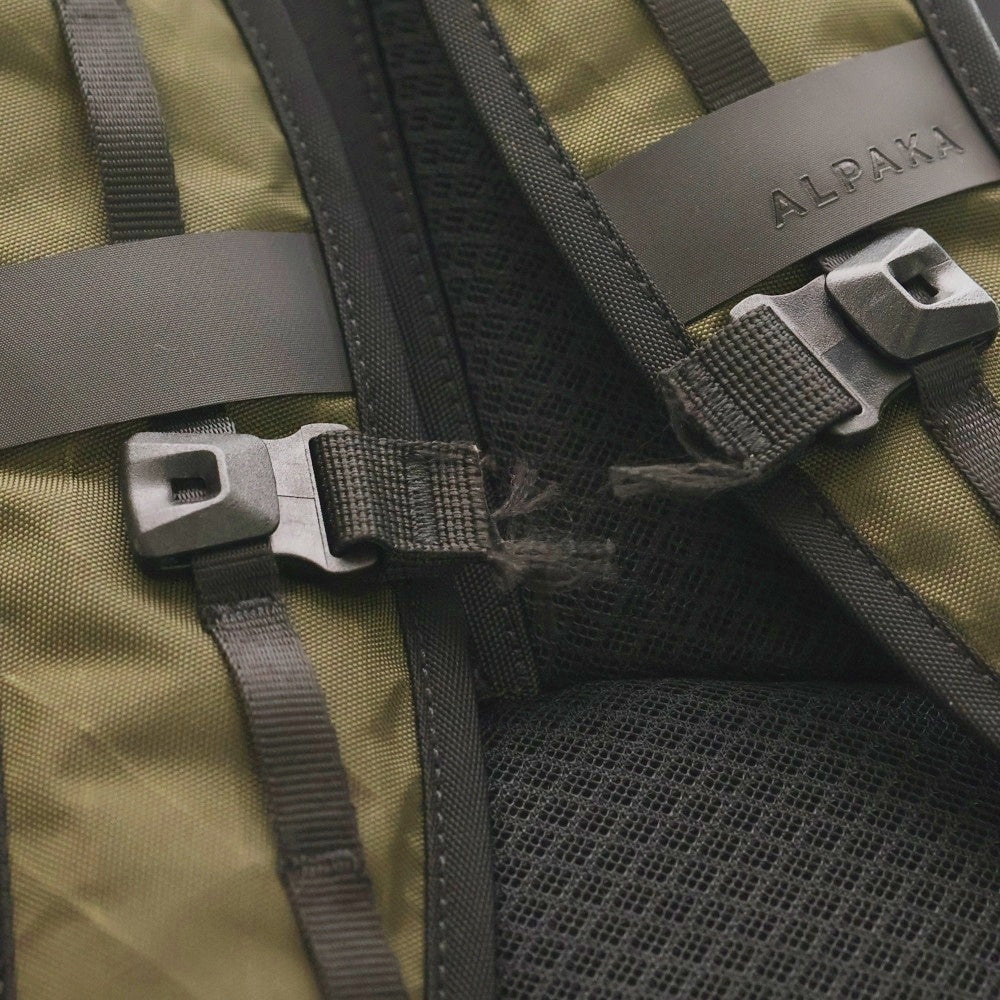 NO BRAND(ノーブランド) ALPAKA アルパカ ELEMENTS BACKPACK PRO エレメンツバックパック プロ リュックサック ショルダーバッグ カーキ