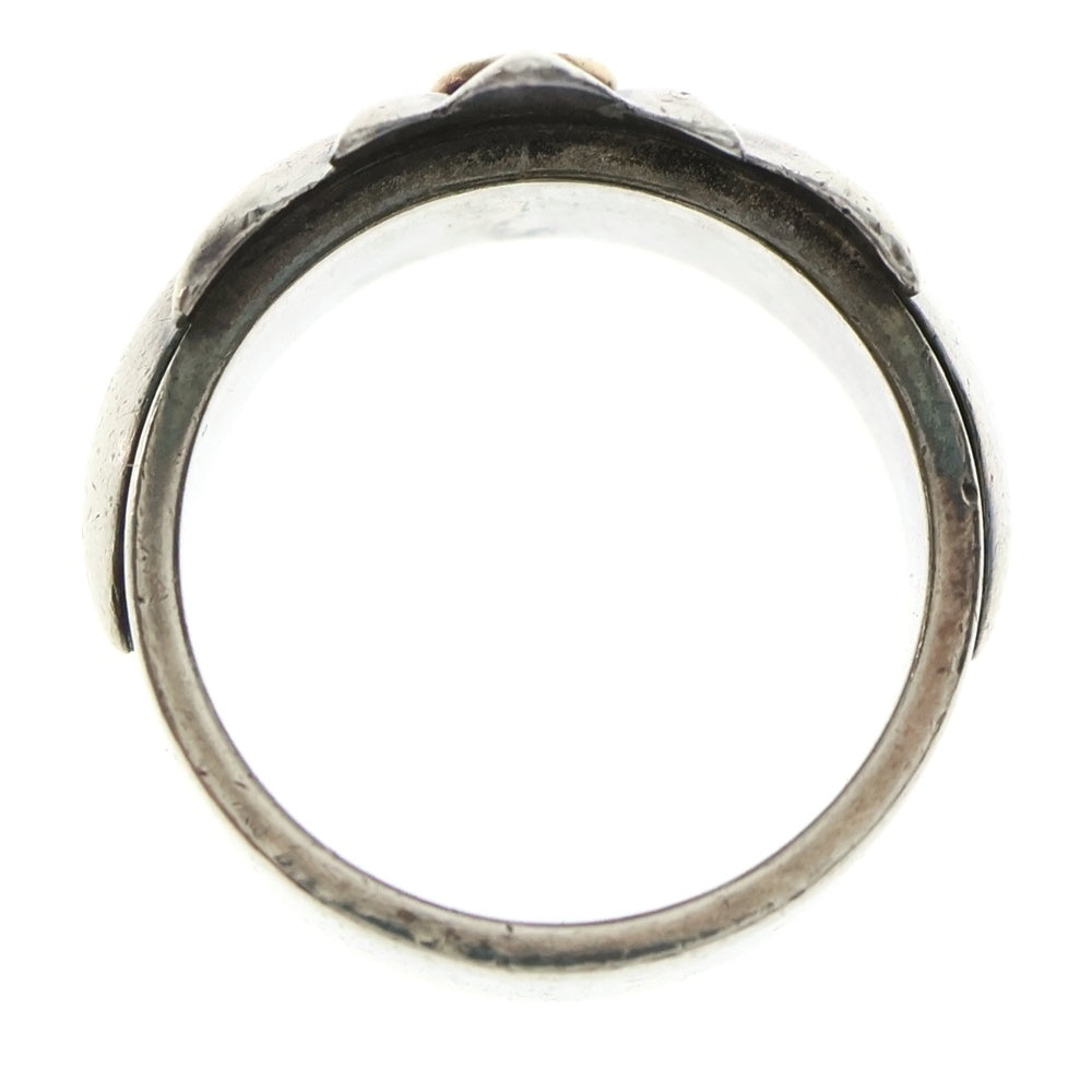 goro's(ゴローズ) GC-24付き平打ちリング シルバー/ゴールド BGA150