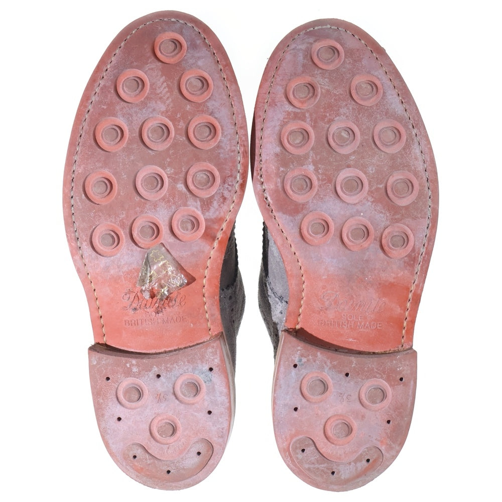 Tricker's(トリッカーズ) BOURTON バートン ウィングチップ スウェードレザーローファー グレー M5633