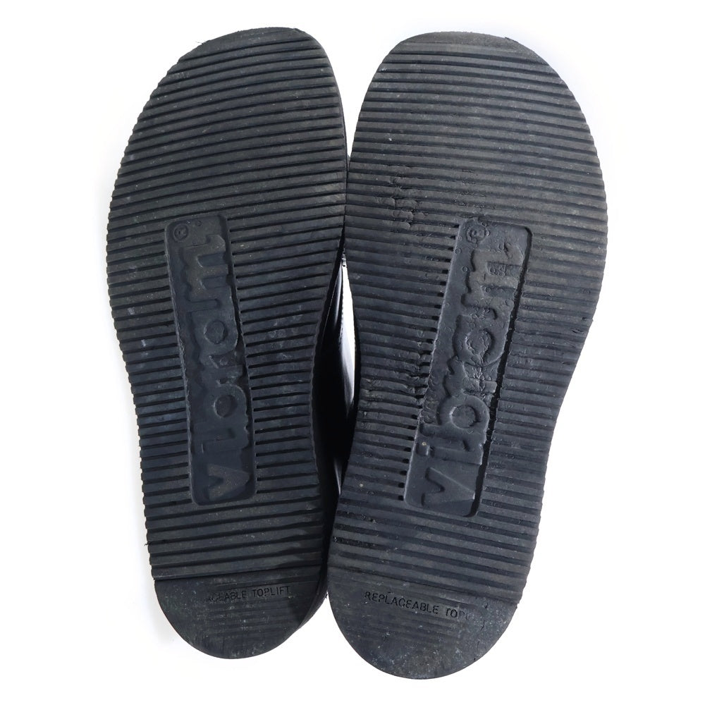 AUTHENTIC SHOE & Co.(オーセンティック シューアンドコー) ノマド モンクストラップ レザーシューズ レディース レッド 807S