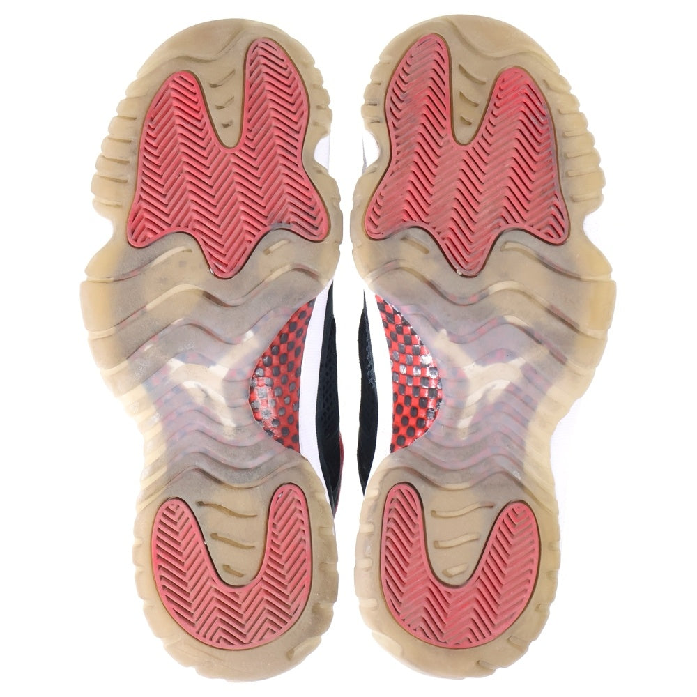 NIKE(ナイキ) AIR JORDAN 11 RETRO LOW IE BRED エア ジョーダン 11 レトロ ブレッド ローカットスニーカー ブラック US8.5/26.5cm 919712-023