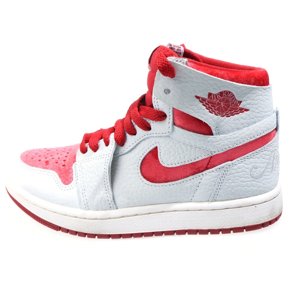 NIKE(ナイキ) WMNS AIR JORDAN 1 HIGH ZOOM CMFT 2 ウィメンズ エアジョーダン ハイ ズーム バレンタインデー ハイカット スニーカー US5.5/22.5cm DV1304-106 レディース
