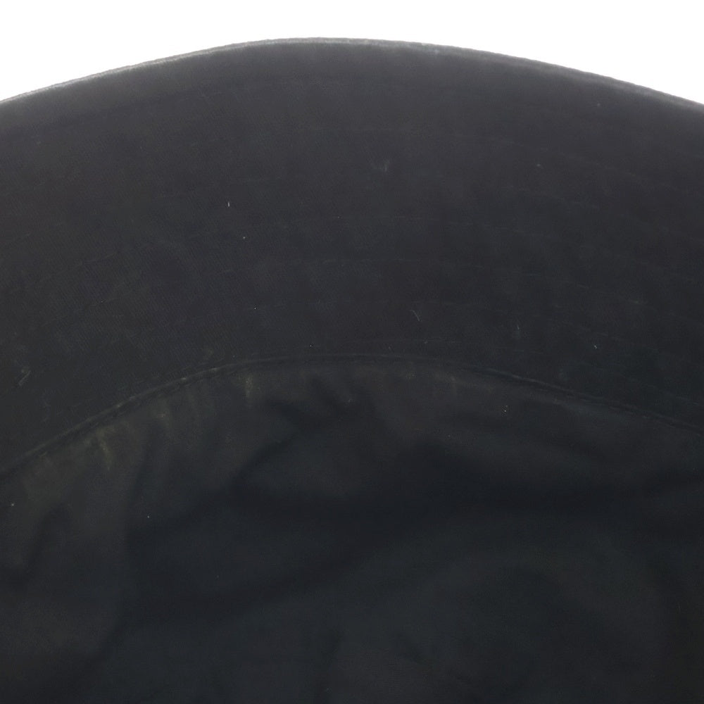 OFF-WHITE(オフホワイト) 22SS LOGO BUCKET HAT ロゴ エンブロイダリー バケットハット ブラック