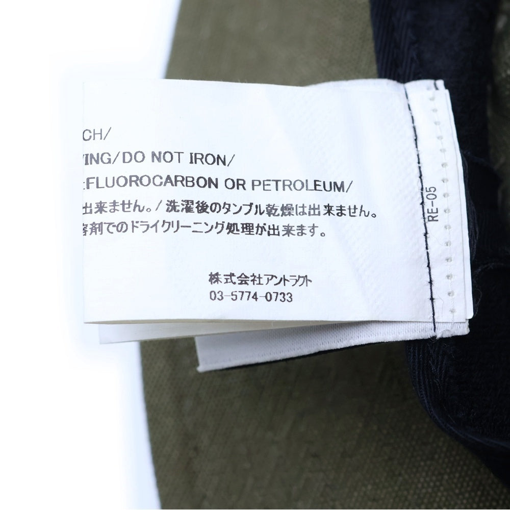 READY MADE(レディメイド) ×DR.WOO BUCKET HAT TATOO ドクターウー タトゥーバケットハット ドクターウー カーキ REDW-CO-KH-00-00-03