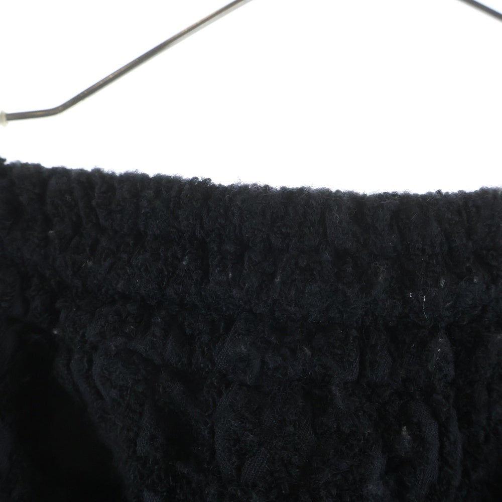 OFF-WHITE(オフホワイト) 23AW LOGO-JACQUARD DRAWSTRING STRAIGHT LEG TROUSERS ロゴジャガード ドローストレング ストレート レッグ トラウザーズ ロングパンツ OMCP002F23FAB001