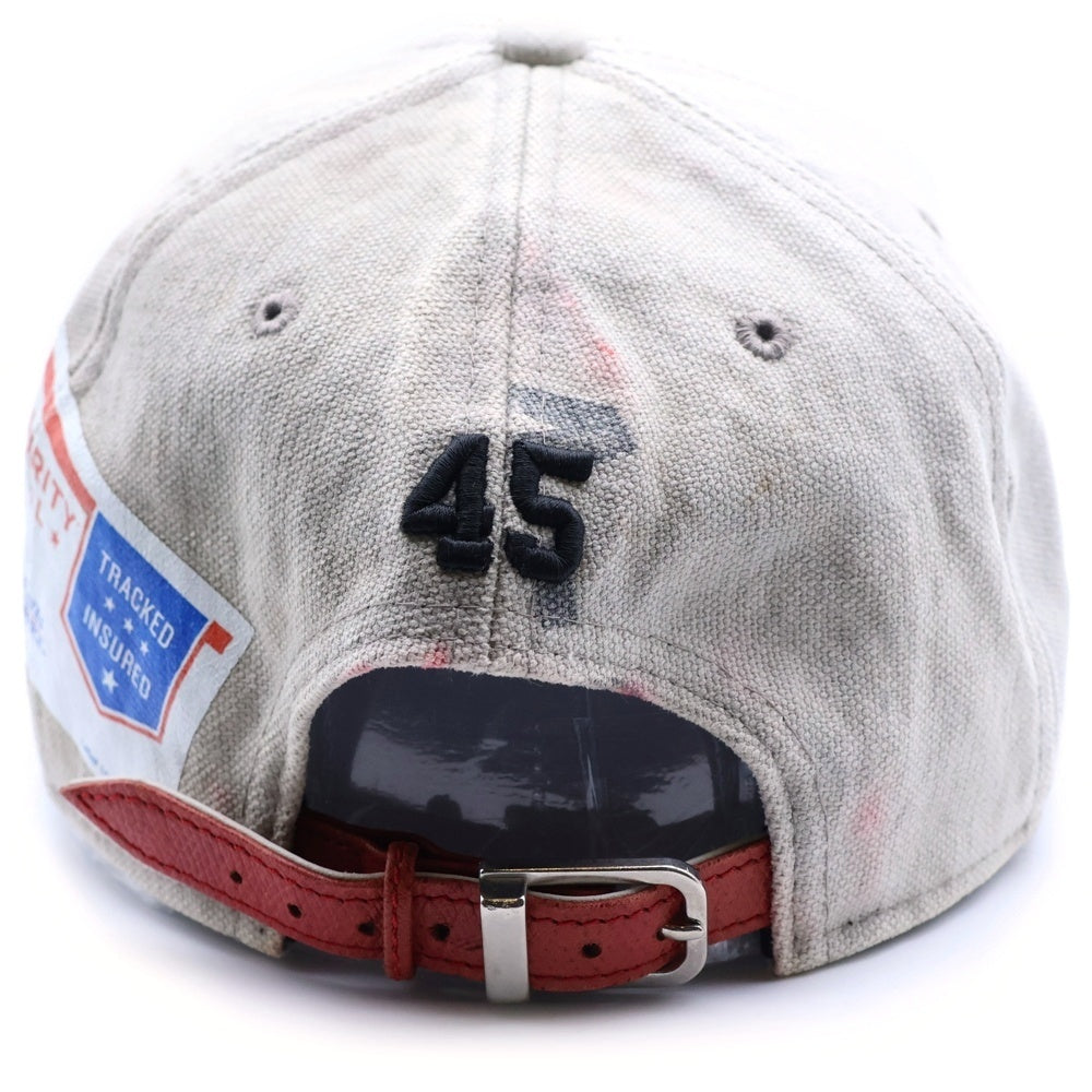 READY MADE(レディメイド) VINTAGE CAP ヴィンテージ加工 6パネル ベースボールキャップ 帽子 グレー