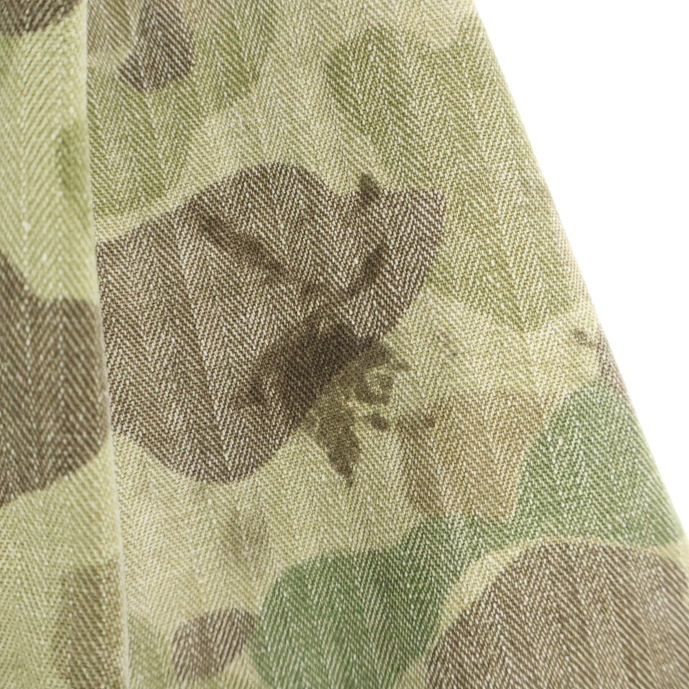 VINTAGE(ヴィンテージ) 40S VINTAGE P-44 ダックハンターカモ ヘリンボーンツイル ミリタリー HBTジャケット カーキ