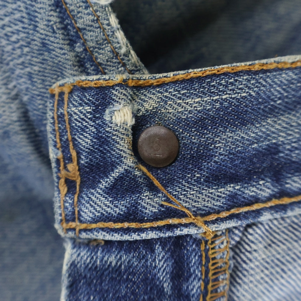 Levi's(リーバイス) 60S VINTAGE 501 BIG E 後期 ボタン裏6 平行ステッチ ボタンフライ ヴィンテージデニムパンツ ジーンズ インディゴ