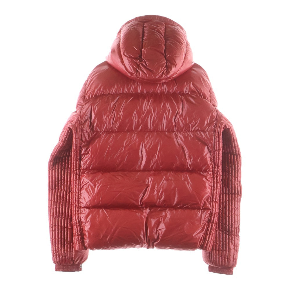 TATRAS(タトラス) 20AW BELBO ベルボ ジップアップ アームロゴパッチ ダウンジャケット レッド MTA20A4562