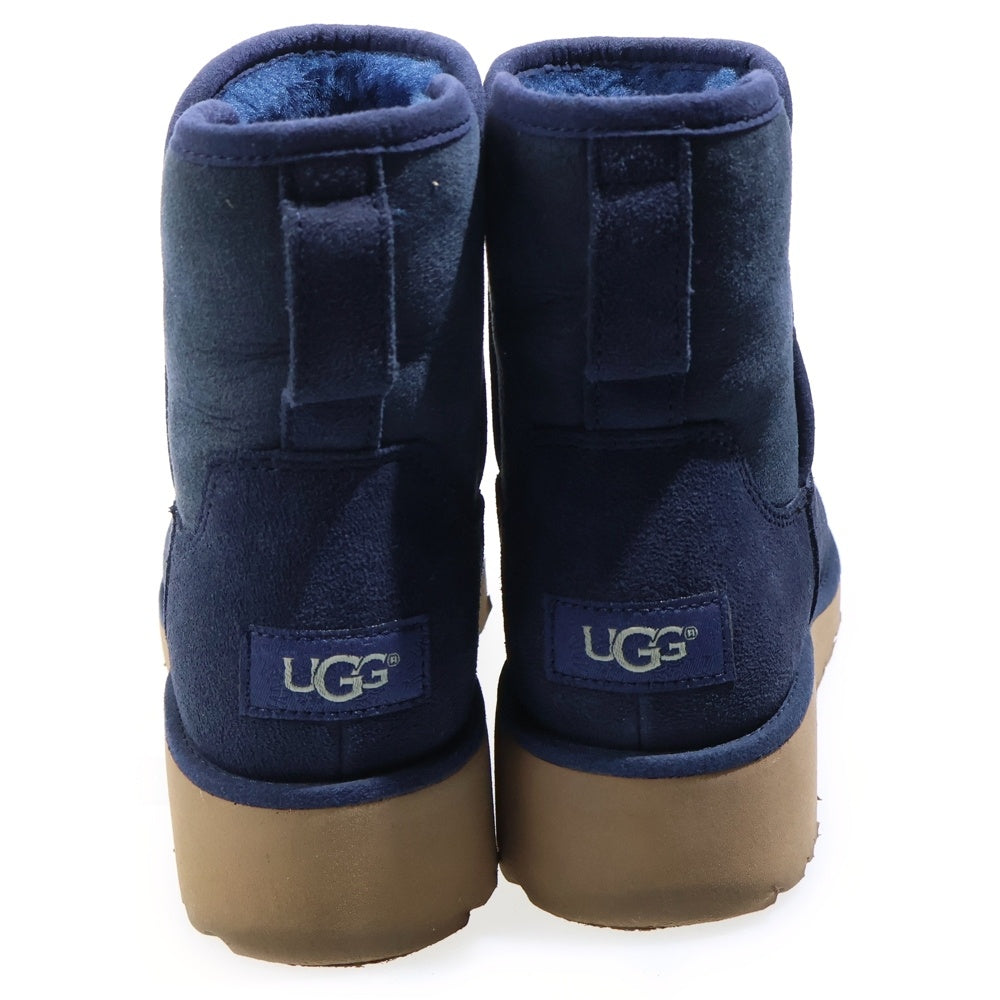 UGG(アグ) KRISTIN クリスティン スウェード ムートンブーツ レディース ネイビー US6/23cm 1012497