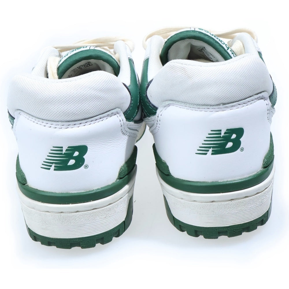 New Balance(ニューバランス) BB550WT1 ローカットスニーカー ホワイト/グリーン US9/27cm