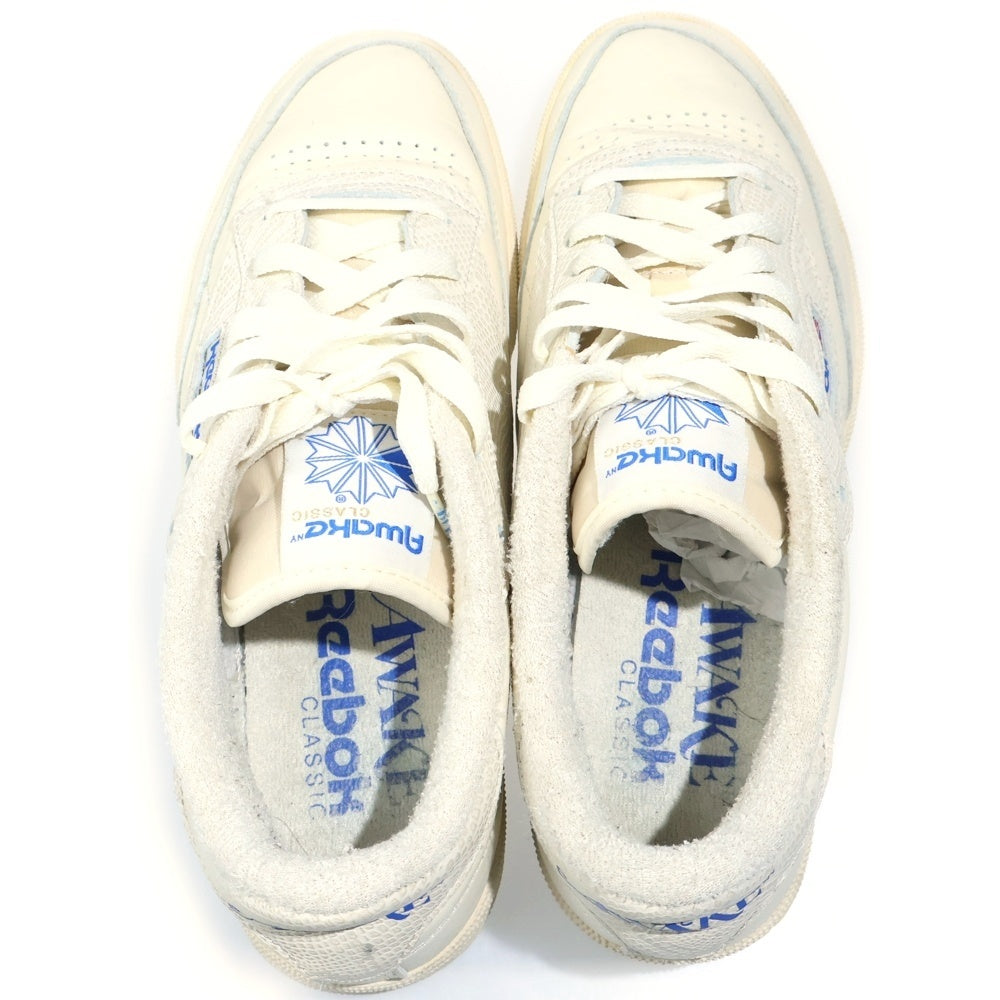 Reebok(リーボック) ×AWAKE NY CLASSIC LEATHER CLUB C 85 アウェイクニューヨーク クラシックレザークラブ ローカットスニーカー ベージュ US9/27cm