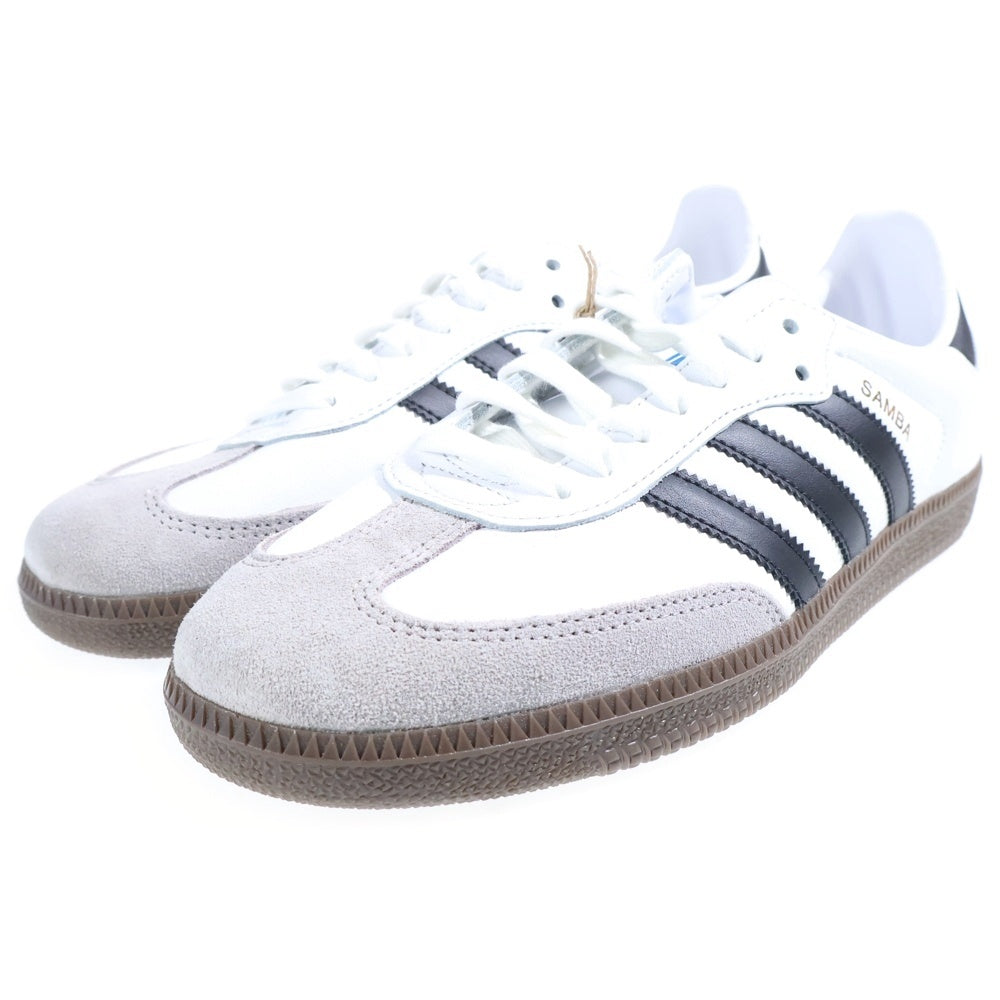adidas(アディダス) SAMBA OG サンバ ローカットスニーカー ホワイト/ブラック US8/26cm B75806