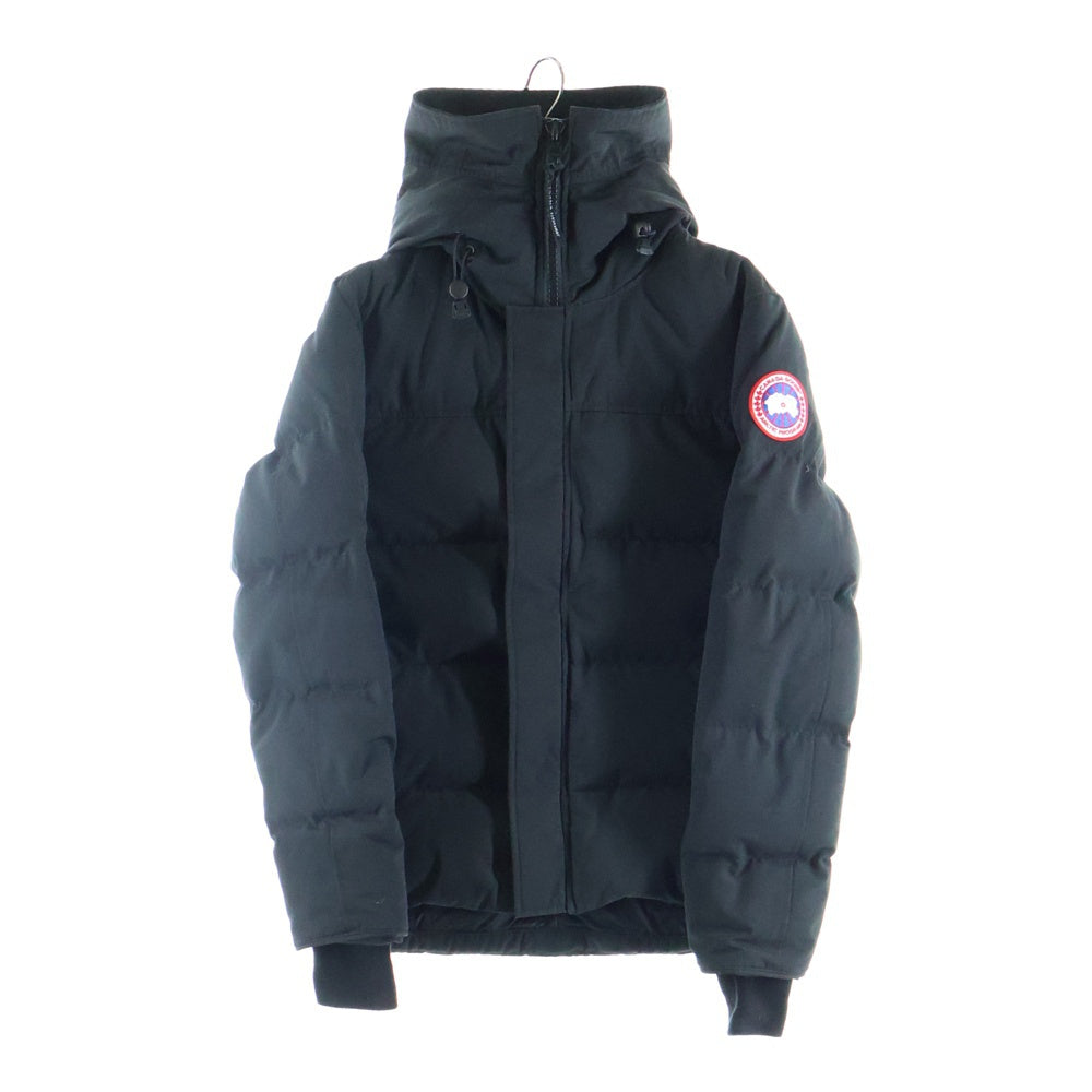 CANADA GOOSE(カナダグース) MACMILLAN PARKA マクミラン フーデッド ジップアップダウンジャケット ブラック 3804MA