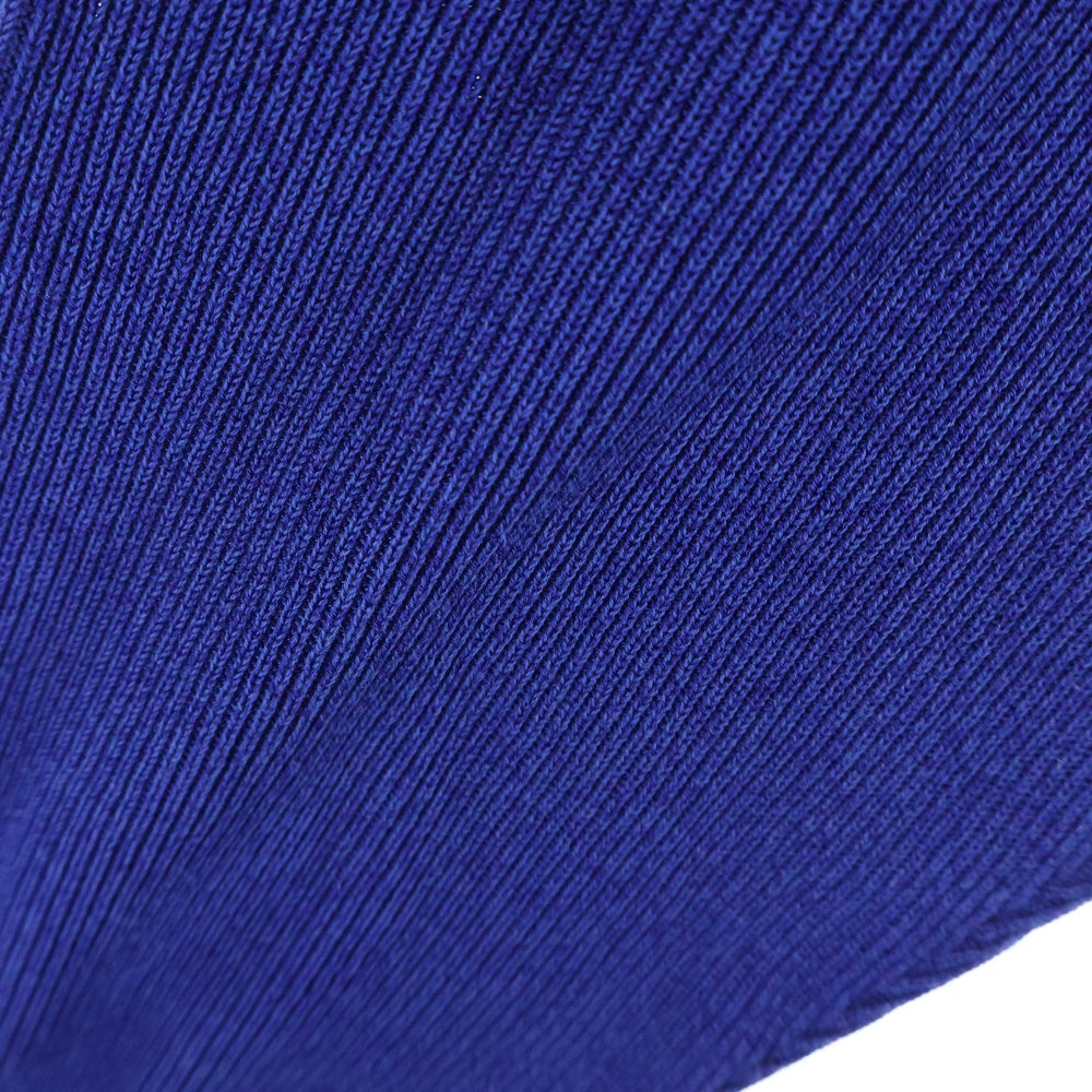 Maison Margiela(メゾンマルジェラ) 18SS エルボーパッチ タートルネックロングセーター ニット ブルー レディース S51HA0793