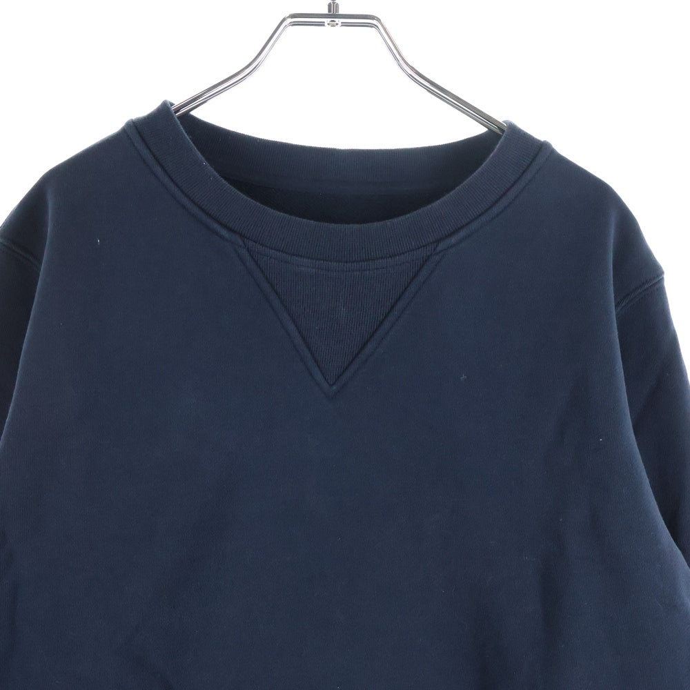 Maison Margiela(メゾンマルジェラ) 21AW 4ステッチ クルーネック スウェットトレーナー ネイビー S51GU0111
