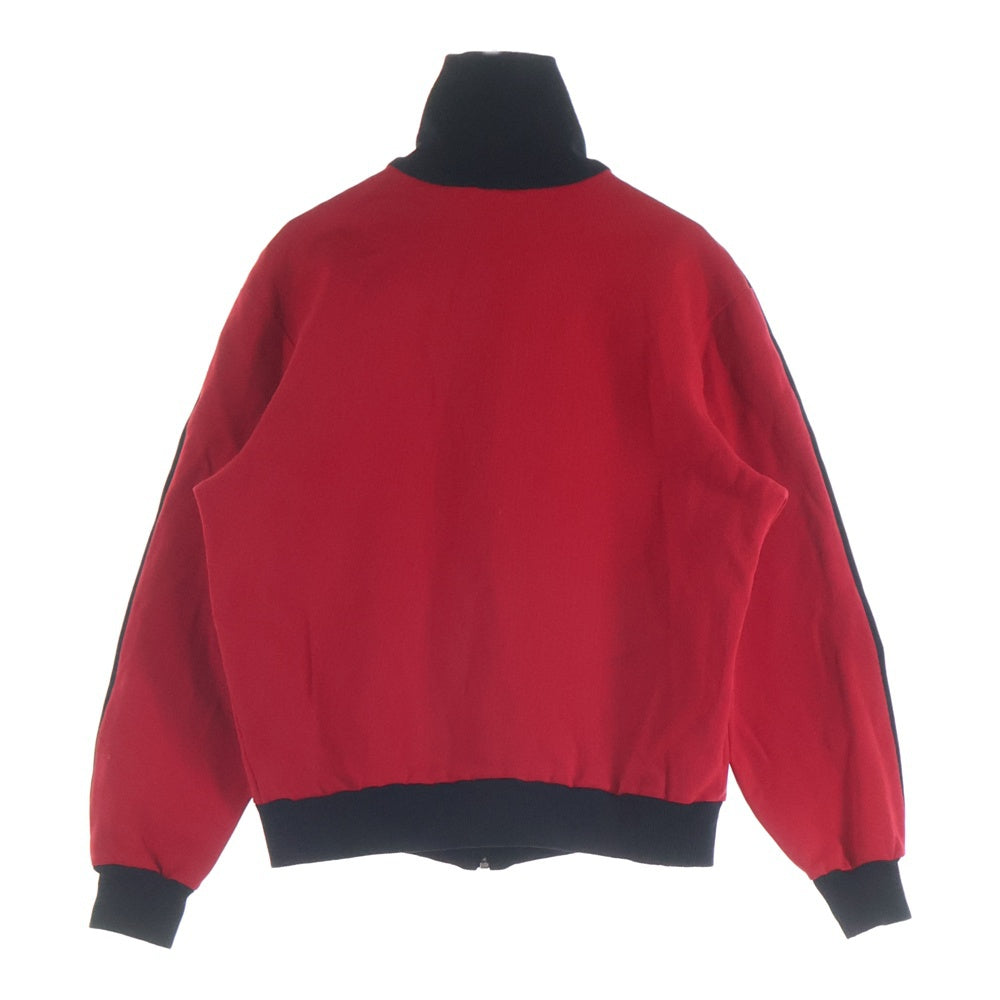 adidas(アディダス) 70S 西ドイツ製 ジップアップ サイドライン ハイネックトラックジャケット レッド/ブラック ADS-3F