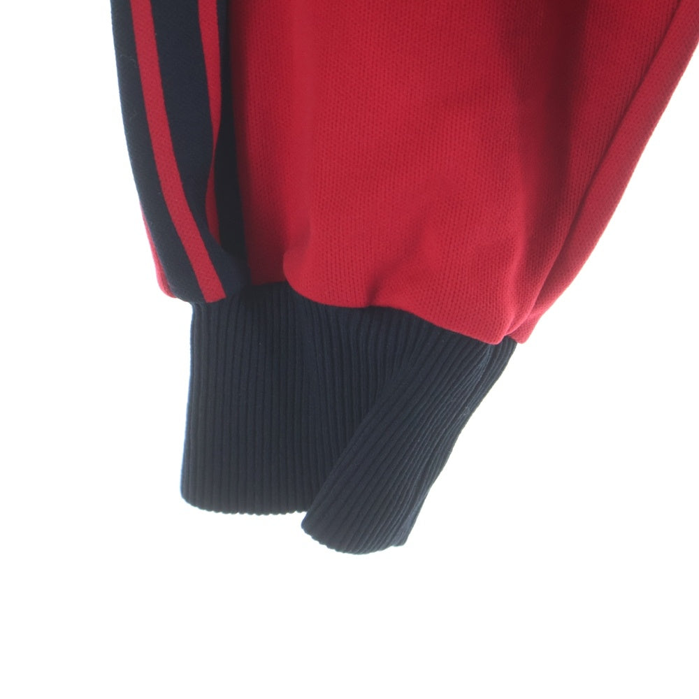 adidas(アディダス) 70S 西ドイツ製 ジップアップ サイドライン ハイネックトラックジャケット レッド/ブラック ADS-3F