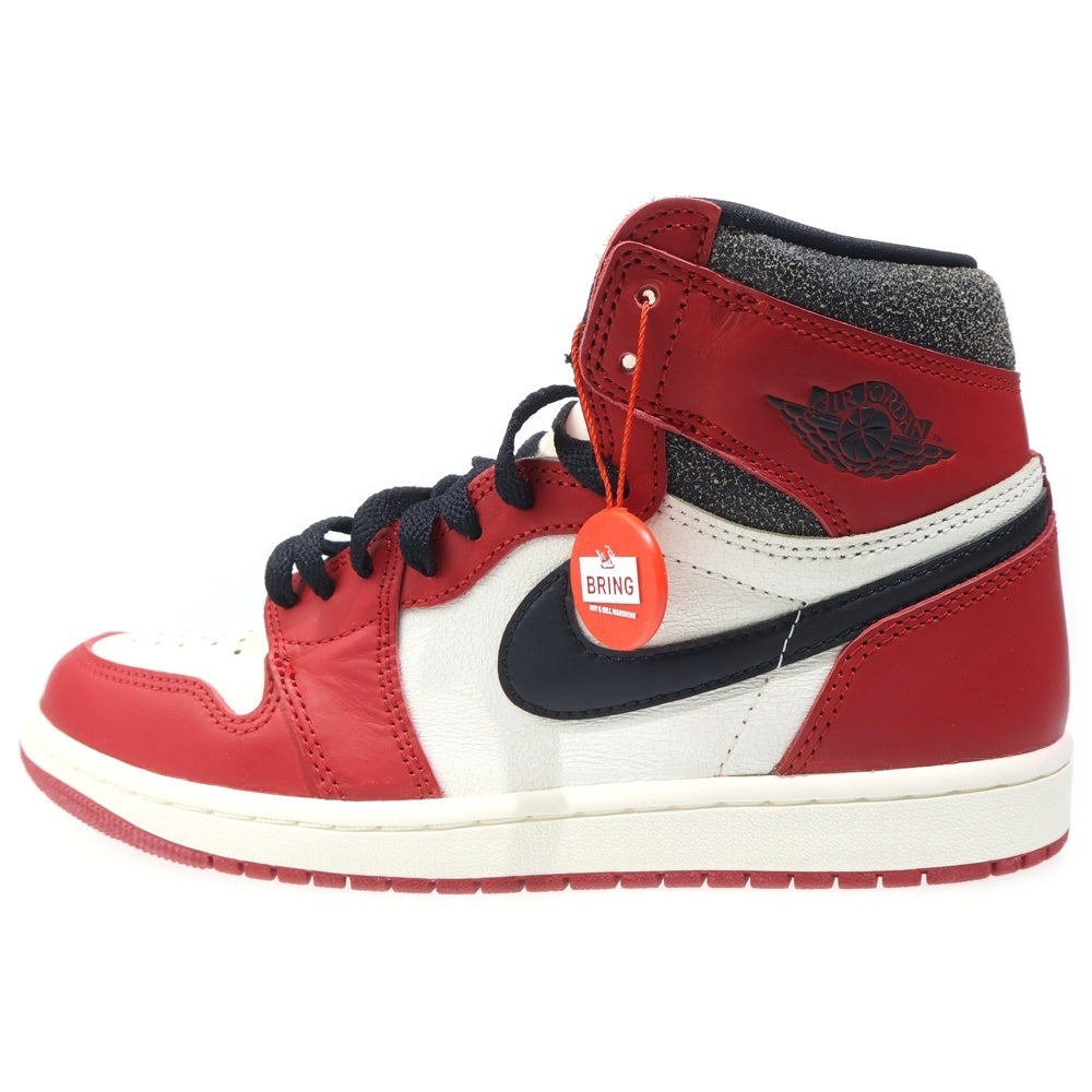 NIKE(ナイキ) AIR JORDAN 1 HIGH OG CHICAGO LOST & FOUND エアジョーダン1 シカゴ ロスト&ファウンド ハイカットスニーカー レッド/ホワイト US8/26cm DZ5485-612