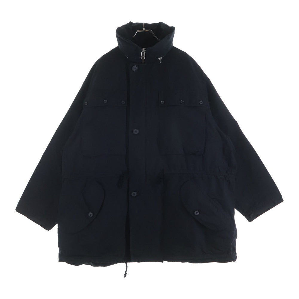 YOKE(ヨーク) 25AW ×KATHARINE HAMNETT RECYCLE POLYESTER HALF COAT キャサリンハムネット リサイクル ポリエステル ハーフコート YK25FW01128C-KH
