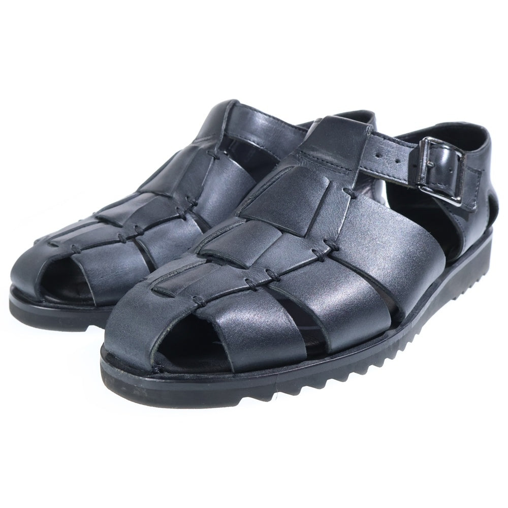 PARABOOT(パラブーツ) PACIFIC パシフィック レザー グルカサンダル ブラック 17545/23/V