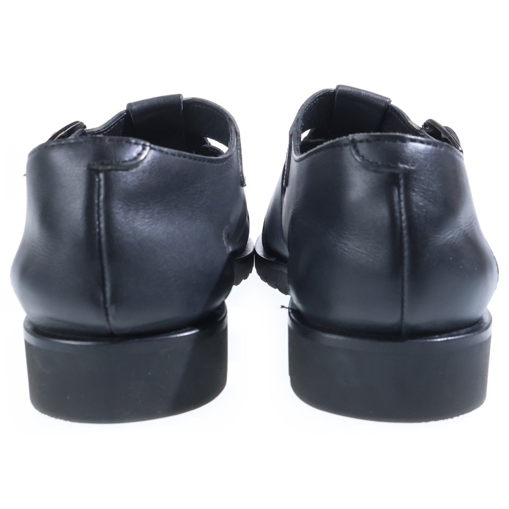PARABOOT(パラブーツ) PACIFIC パシフィック レザー グルカサンダル ブラック 17545/23/V