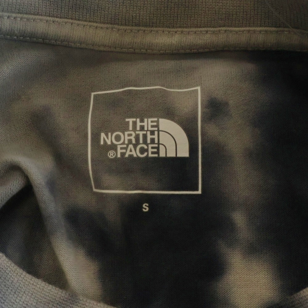 THE NORTH FACE(ザノースフェイス) S/S TIE DYE HANDWRITING TEE タイダイ柄 ハンドライティング クルーネック 半袖Tシャツ カットソー ブルー NT32435