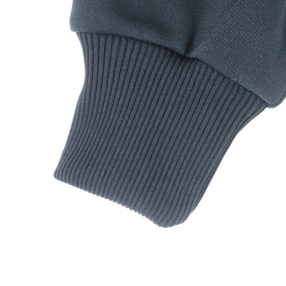 GOD SELECTION XXX(ゴッドセレクショントリプルエックス) 25SS TRACK JACKET ロゴワッペン ジップアップ トラックジャケット ブラック GX-S25-CS-08