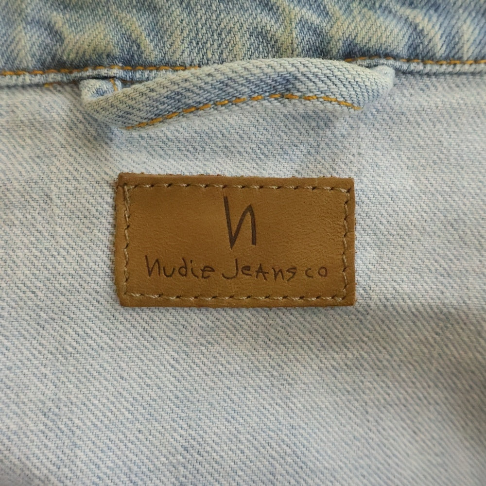nudie jeans(ヌーディージーンズ) ダブル胸ポケット Gジャン デニムジャケット インディゴ SE656628927701