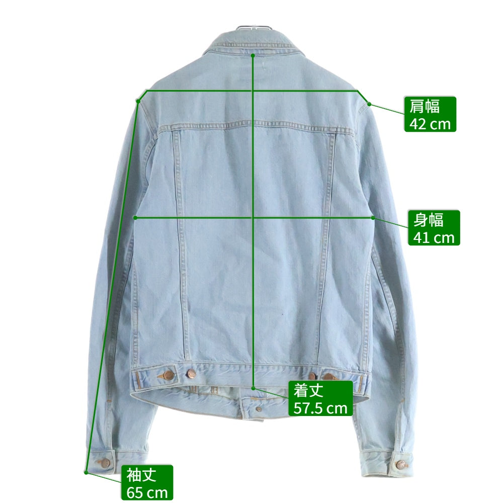 nudie jeans(ヌーディージーンズ) ダブル胸ポケット Gジャン デニムジャケット インディゴ SE656628927701