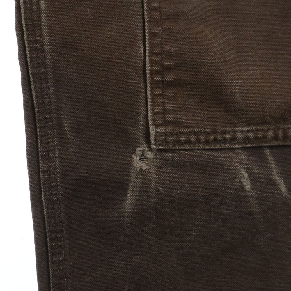 CARHARTT(カーハート) DOUBLE KNEE WORK PT ダック ダブルニー ワークパンツ ブラウン B136-DKB