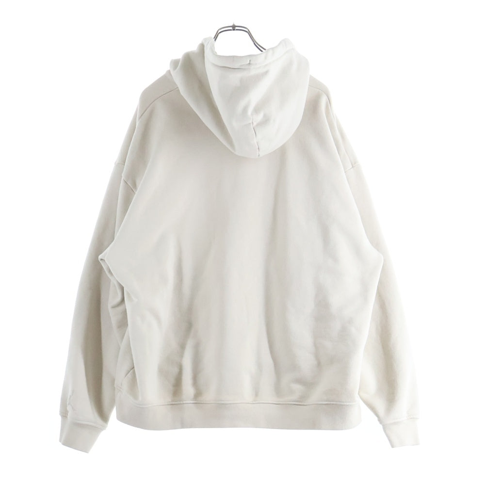 JORDAN BRAND(ジョーダンブランド) M J AMM HOODIE FLC LT OREWOOD BRN ×アママ二エール カンガルーポケット フリースフーディ ベージュ FQ8956-104