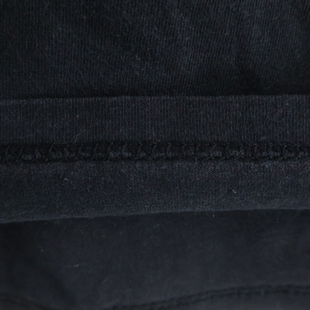 VINTAGE(ヴィンテージ) THE SIMPSONS The Sopranos PARODY DELTA ザシンプソンズ ザソプラノズ パロディアニメーション クルーネック半袖カットソーTシャツ ブラック