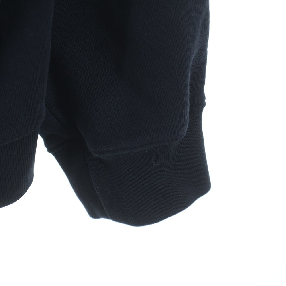 OFF-WHITE(オフホワイト) 18SS ラバーロゴパッチ ジップアップパーカー フーディー ブラック OMBB030S 18003 108