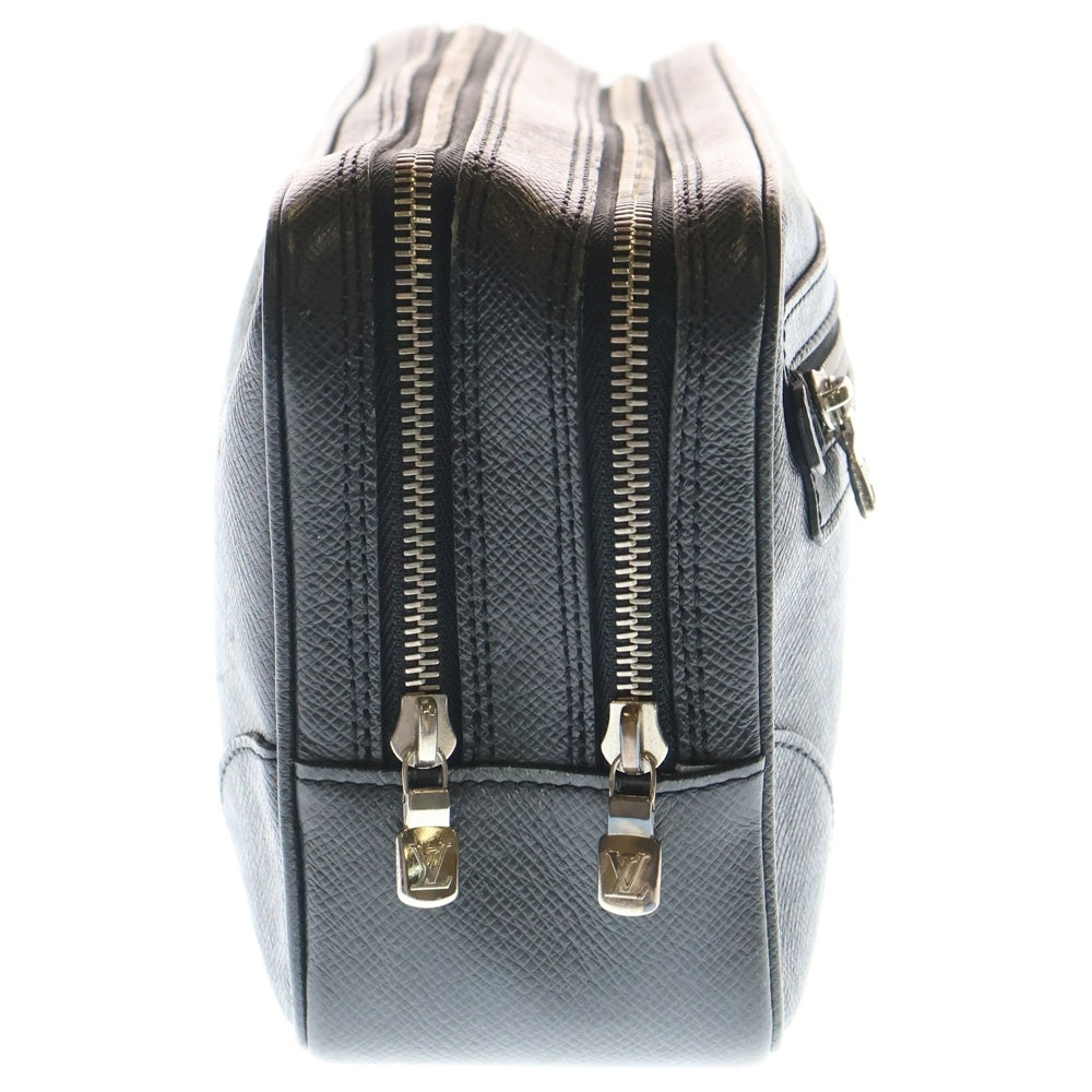 LOUIS VUITTON(ルイヴィトン) タイガレザー パヴェル セカンドバッグ クラッチバッグ ブラック M31142
