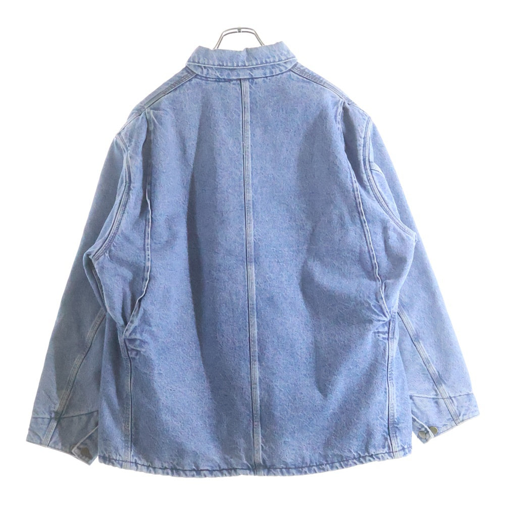 CARHARTT(カーハート) 80-90S VINTAGE ヴィンテージ 裏地ブランケット アメリカ製 デニムチョアコート ジャケット インディゴ CB0408