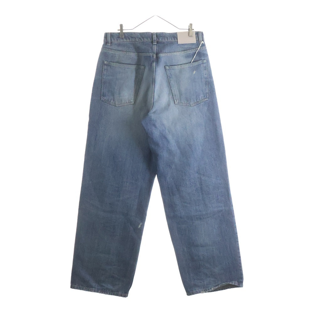 OUR LEGACY(アワーレガシー) 25AW VAST CUT ヴァストカット ジップフライ ダメージ バギーデニム インディゴ M4255VR