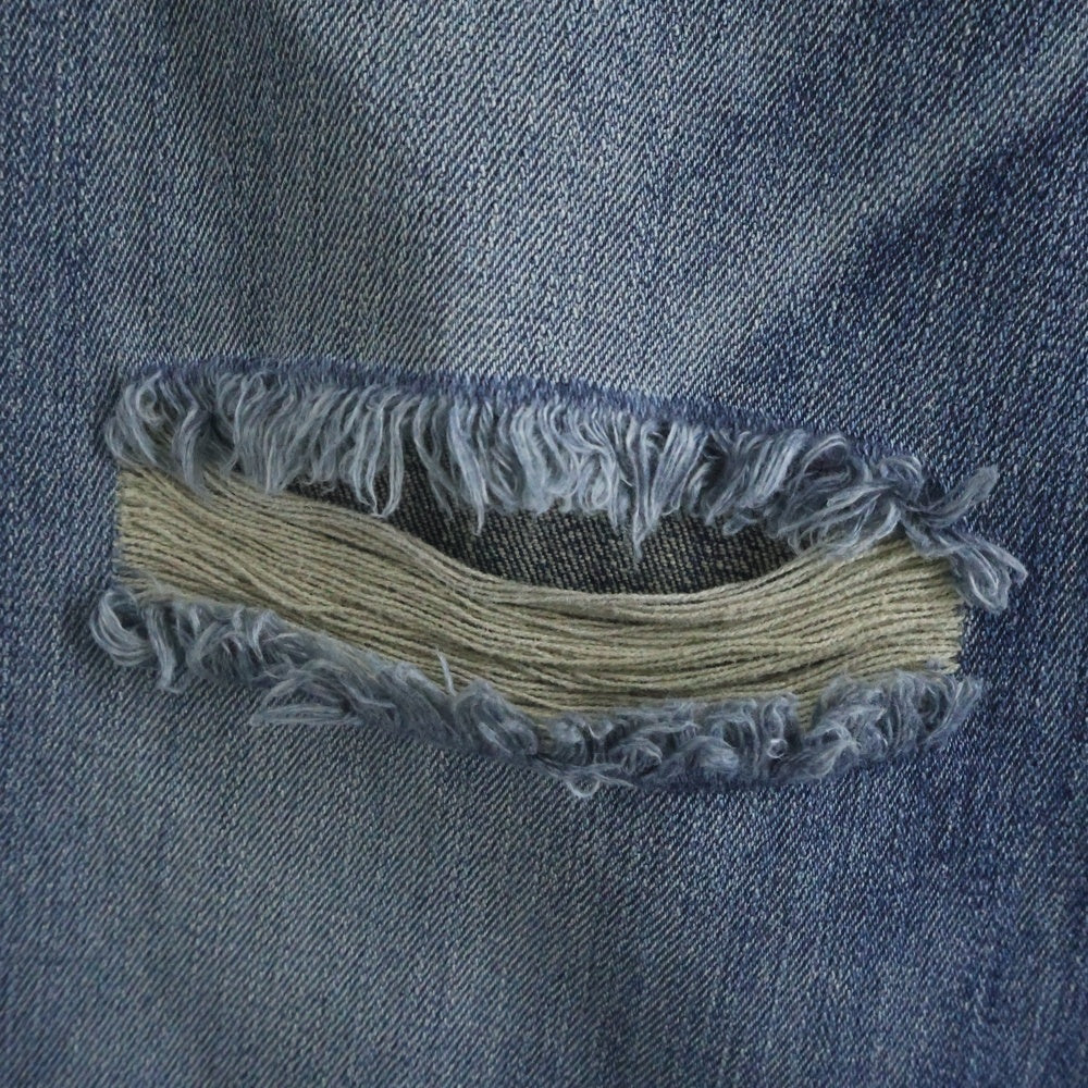 OUR LEGACY(アワーレガシー) 25AW VAST CUT ヴァストカット ジップフライ ダメージ バギーデニム インディゴ M4255VR