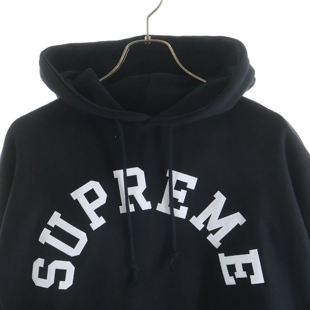 SUPREME(シュプリーム) 25SS ×Champion Hooded Sweatshirt チャンピオン フーデット プルオーバースウェットパーカー ブラック