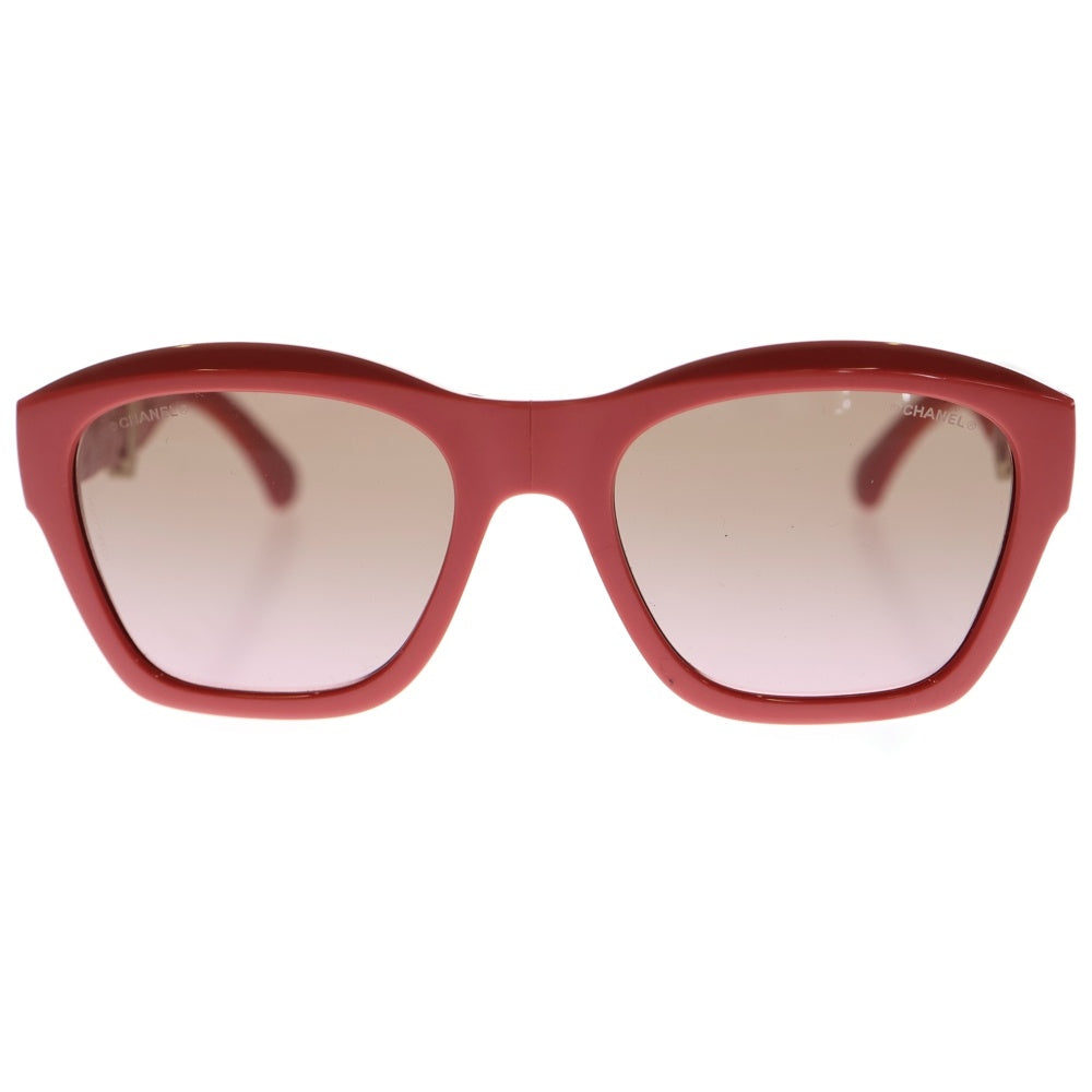 CHANEL(シャネル) SQUARE SUNGLASSES CC ココマーク フォールディング スクエアシェイプ サングラス アイウェア ビンク A71692 X02081 S0714 レディース