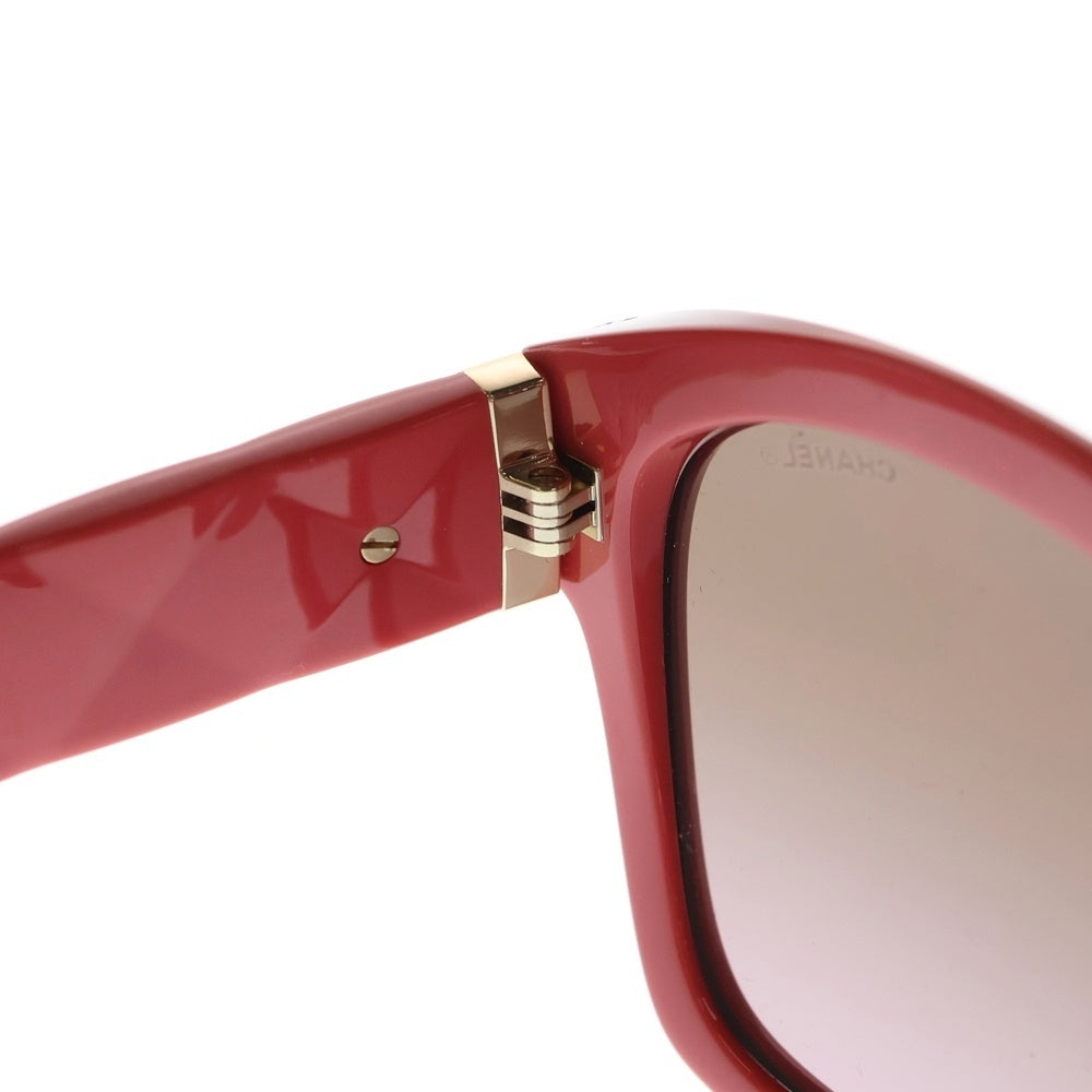 CHANEL(シャネル) SQUARE SUNGLASSES CC ココマーク フォールディング スクエアシェイプ サングラス アイウェア ビンク A71692 X02081 S0714 レディース