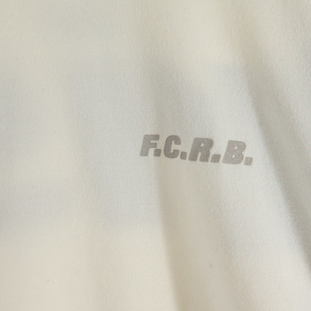 F.C.R.B./F.C.Real Bristol/FCRB(エフシーアールビー/エフシーレアルブリストル) 25SS BIG LOGO L/S BAGGY TEE バックビッグロゴプリントTシャツ 長袖クルーネックカットソー ベージュ FCRB-250084