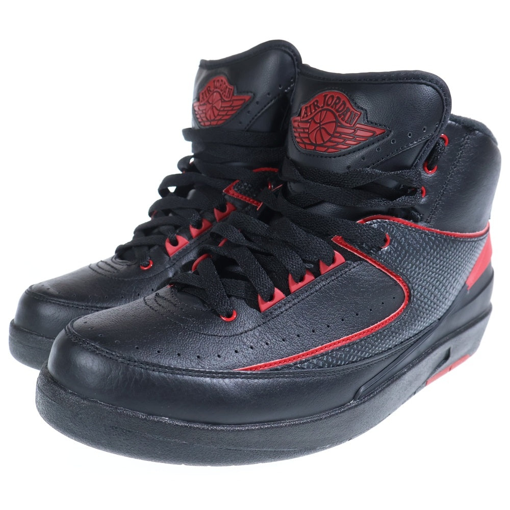 NIKE(ナイキ) 【観賞用 2015年製】 AIR JORDAN 2 RETRO ALTERNATE 87 エアジョーダン2 レトロ オルタネイト ハイカットスニーカー ブラック/レッド US11/29cm 834274-001
