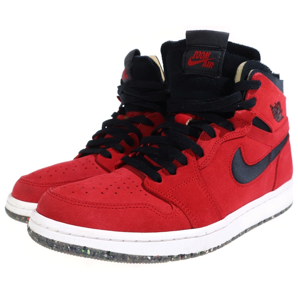 NIKE(ナイキ) AIR JORDAN 1 HIGH ZOOM RED SUEDE ナイキ エアジョーダン ハイ ズーム レッド スウェード ハイカットスニーカー レッド US9.5/27.5cm CT0978-600