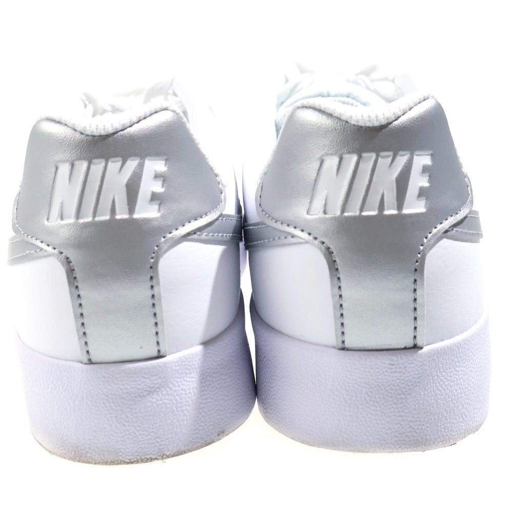NIKE(ナイキ) COURT ROYALE AC コートロイヤル ローカットスニーカー ホワイト/シルバー US8/25cm AO2810-114