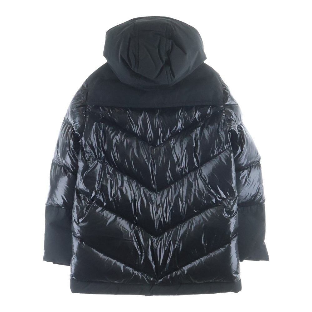 WOOLRICH(ウールリッチ) 19AW LOGO ARCTIC PARKA ロゴアークティック フーデッドダウンジャケット ブラック WOCPS2860